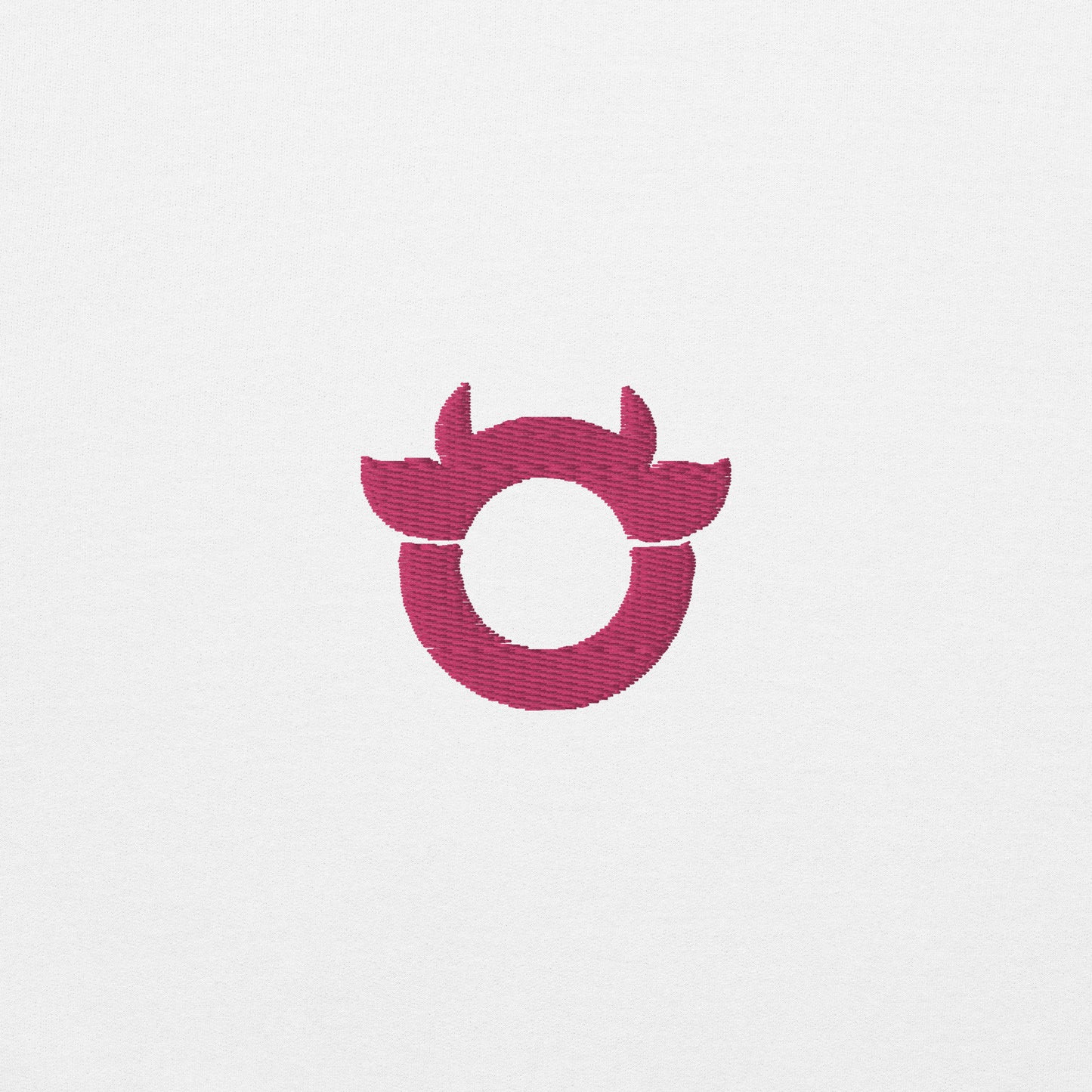 The original Nasty Cow hoodie with bright pink embroidered logo. Cosy and cool.